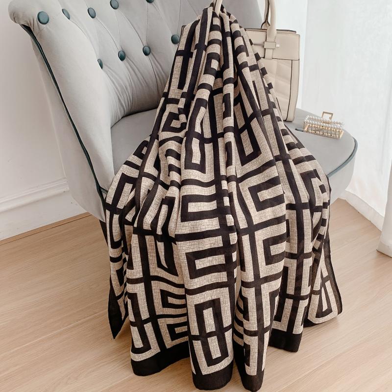 Women's Soft Solid Scarf Wrap Shawl for All Season