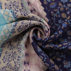 Bohemian Tassel Vintage Scarf Floral Geometric Print Shawl