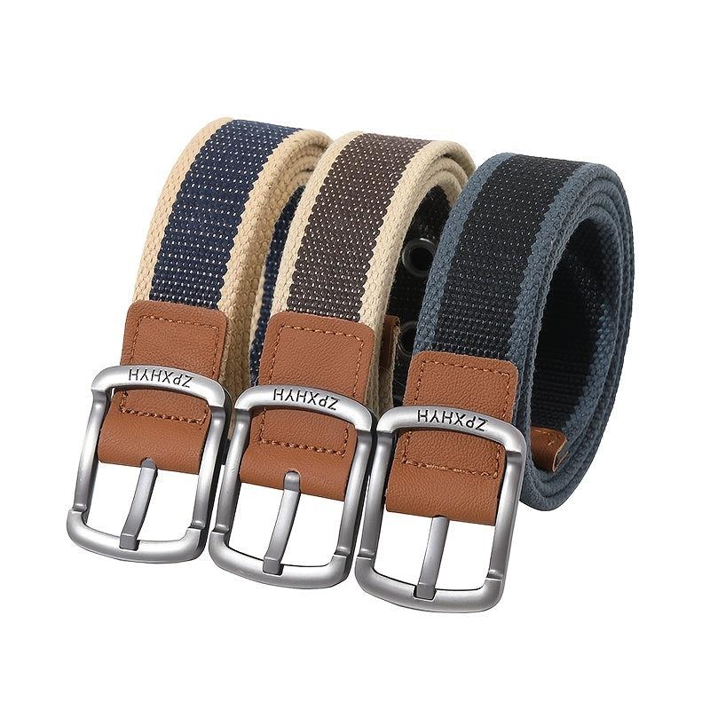Men's College Canvas Belt