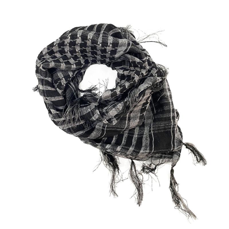 Unisex Tactical Tassel Triangle Scarf Military Shemagh Arab Desert Keffiyeh Wrap