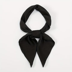 Satin Bandana Square Scarf Necktie Head Wrap Hair Accessory