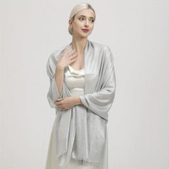 Glam Tassel Shawl Sparkles in the Sun Party Wrap