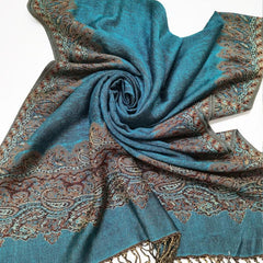 Classic Paisley Jacquard Tassel Scarf Wrap Women's Shawl