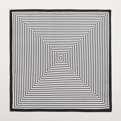 Striped Square Scarf & Casual Neckerchief Bandana