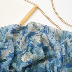 Floral Printed Tassel Scarf Warm Scarves Long Lightweight Scarf