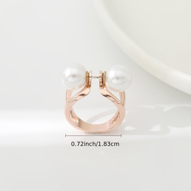 Faux Pearl Scarf Fixed Buckle Shawl Clip Clothing Brooches