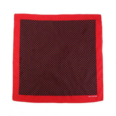 Dotted Print Bandana Hip Hop Square Scarf Cotton Neckerchief Unisex