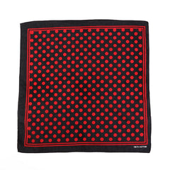 Dotted Print Bandana Hip Hop Square Scarf Cotton Neckerchief Unisex
