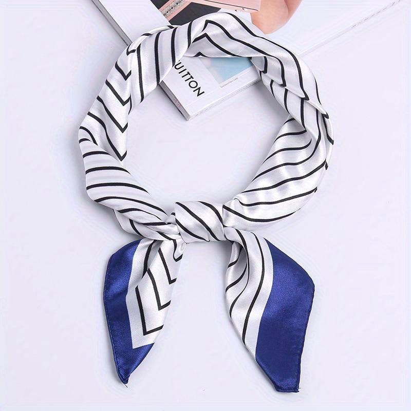 Paisley Print Square Scarf Neckerchief Bandana Head Wrap Hair Accessories