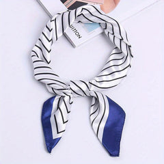 Paisley Print Square Scarf Neckerchief Bandana Head Wrap Hair Accessories