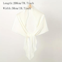 Geometry Knitted Sunscreen Shawl for Women