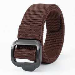 Outdoor Tactical Nylon Braided Men's Belt Sports Safety Belt