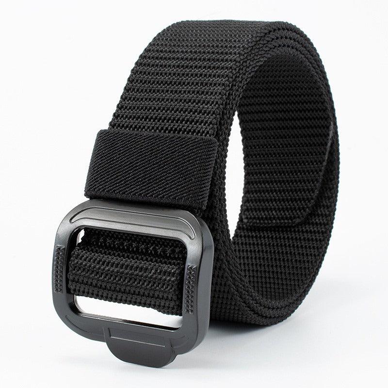 Outdoor Tactical Nylon Braided Men's Belt Sports Safety Belt