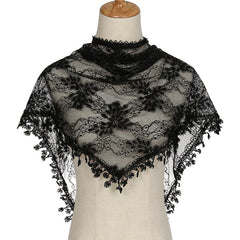 Triangular Lace Veil Prayer Church Veil Women Headcovering Lace Scarf