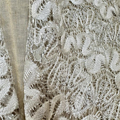 Embroidered Tassel Shawl Large Scarf for Women