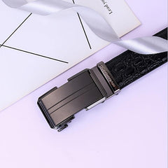 Men's Auto Buckled Belt, Stylish Design