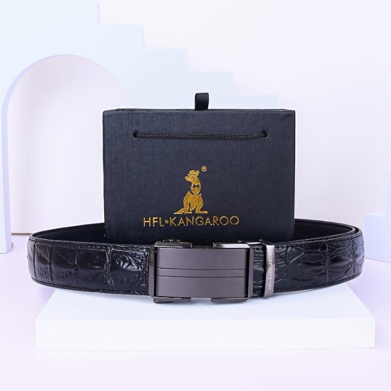 Men's Auto Buckled Belt, Stylish Design