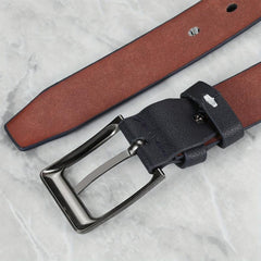 Men's Pin Buckle Belt PU Leather Casual Jeans Pants Strap