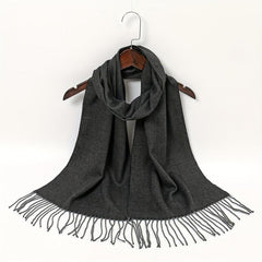 Geometric Plaid Scarf Windproof Headscarf Women