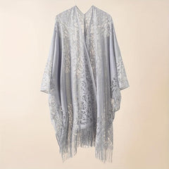 Solid Lace Cardigan Sunproof Shawl Casual Beach Cape