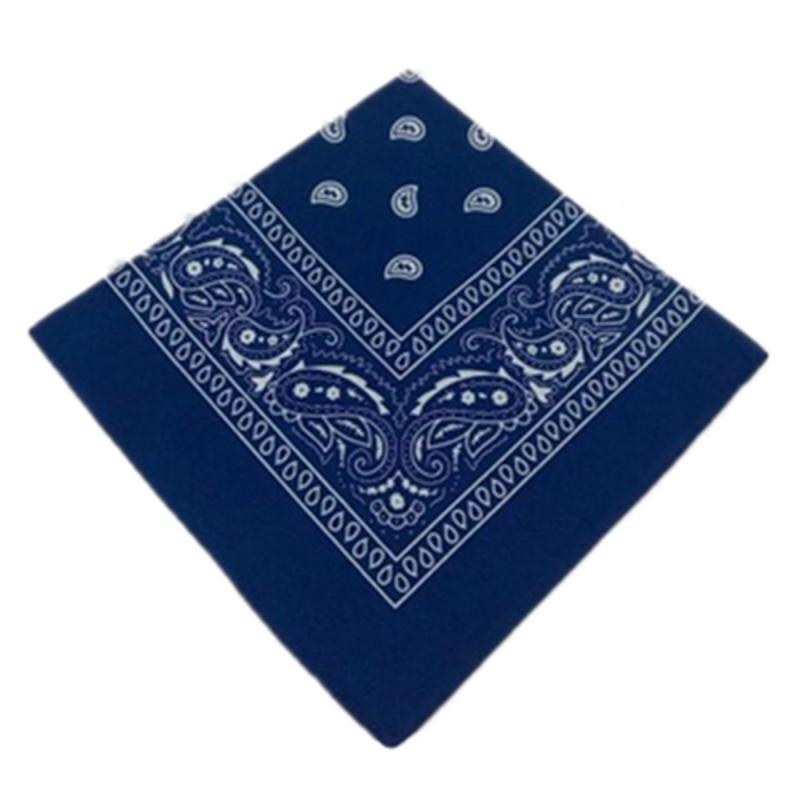 Paisley Print Bandana 55 Casual Square Scarf Handkerchief Hip Hop Cowboy Cowgirl
