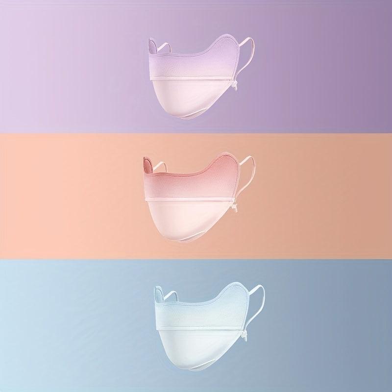 Gradient UV Protection Mask Reusable Face Covering