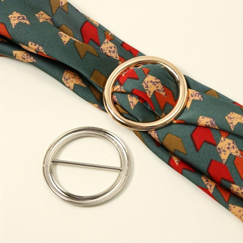 Ring Scarf Buckle Metal Pin Buckle Dress Accessories