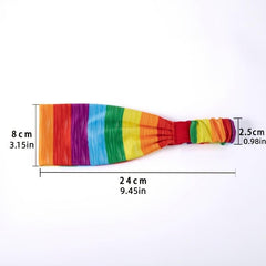 Rainbow Stripes Sports Headband LGBT Pride Love Is Love Sweatband