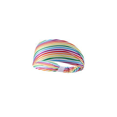 Rainbow Stripes Sports Headband LGBT Pride Love Is Love Sweatband