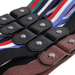 Stretch Elastic Waist Belt For Women Men No Hassle Belt