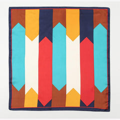 Square Silk Hair Wrapping Scarf Night Sleeping Bandanna