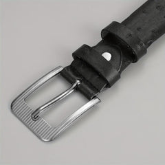 Stylish Pin Buckle Men's Belt for Young Men