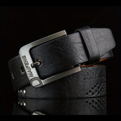 Oval Rivet Belt Vintage Versatile Belt For Men