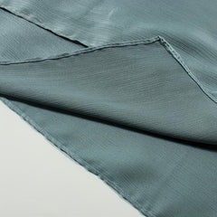 Pleated Silk Shawl Scarf Wrap Head Wrap for Daily Decoration - Mother's Gift