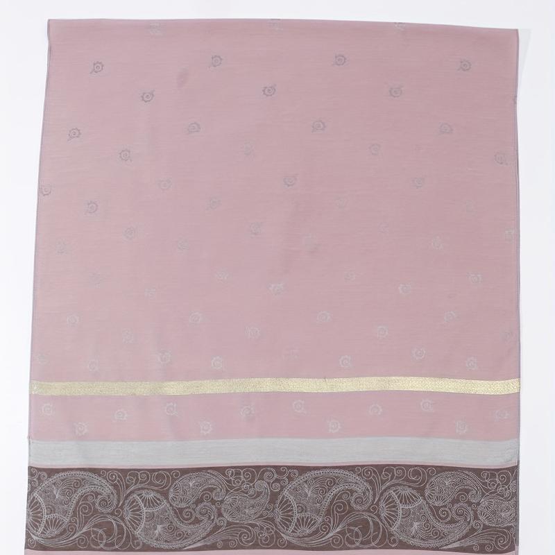 Paisley Pattern Scarf Shawl Wrap Casual Polyester Head Wrap For Daily Decoration