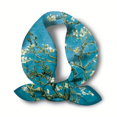 Floral Print Bandana Neckerchief Scarf Head Wrap Holiday Accessory Gift