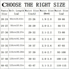 High Men's Business Belt w/ Automatic Buckle