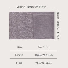 Solid Lace Headband Women's Scarf Shawl with Fringe