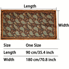 Retro Paisley Scarf Shawl Wrap Casual Head Wrap for Daily Gift