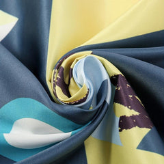 Geometric Block Bandana Printed Square Scarf Women Casual Neckerchief
