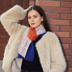 Women's Winter Scarf Thick Fleece Towel