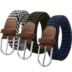 Elastic Waist Belt Men's/Women's Casual Pin Buckle Belt