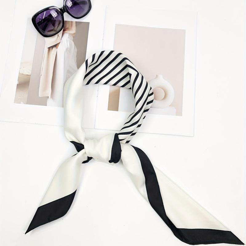 Summer Sunscreen Large Square Polyester Casual Scarf