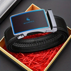 Men's Automatic Buckle Belt Casual Business Belts Father's Holiday Birthday