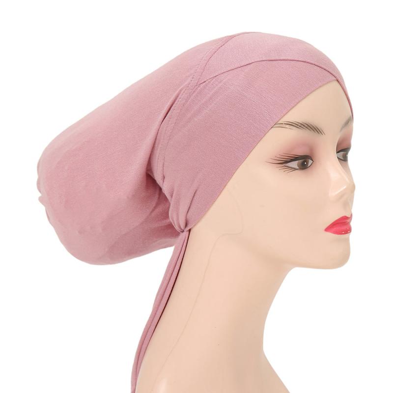 Soft Stretch Head Wrap Turban Hat Beanie Cap Twist Knot Headwear