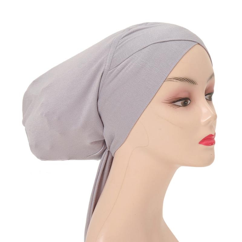 Soft Stretch Head Wrap Turban Hat Beanie Cap Twist Knot Headwear