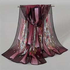 Boho Lightweight Chiffon Scarf Print Long Shawl Wrap Summer Sunscreen Headscarf