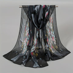 Boho Lightweight Chiffon Scarf Print Long Shawl Wrap Summer Sunscreen Headscarf