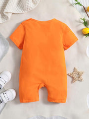 Baby Boys Chinese Character Romper Jumpsuit