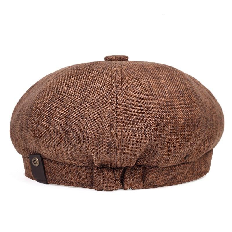 Polyester Newsboy Cap for Men and Women